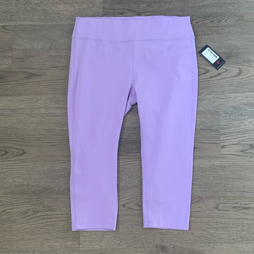 Peloton‎ Essential Mid-Rise Capri - Size XL - Purple - NWT - Picture 4 of 12